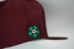 Hikuri Cap guinda / Venado y peyote