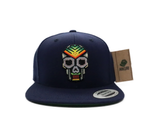 Hikuri Cap Azul Marino - Calavera