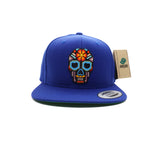 Hikuri Cap Azul Rey - Calavera