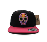 Hikuri Cap Negro/Rosa - Calavera