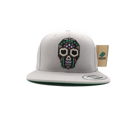 Hikuri Cap Gris Claro - Calavera