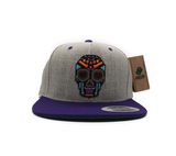 Hikuri Cap Jaspe/Morado - Calavera